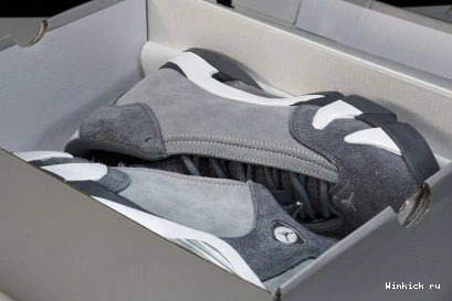 Jordan 14 Grey” Air “Flint 1003